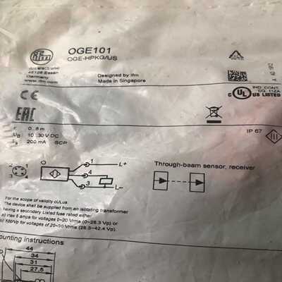 询价易福门OGE101