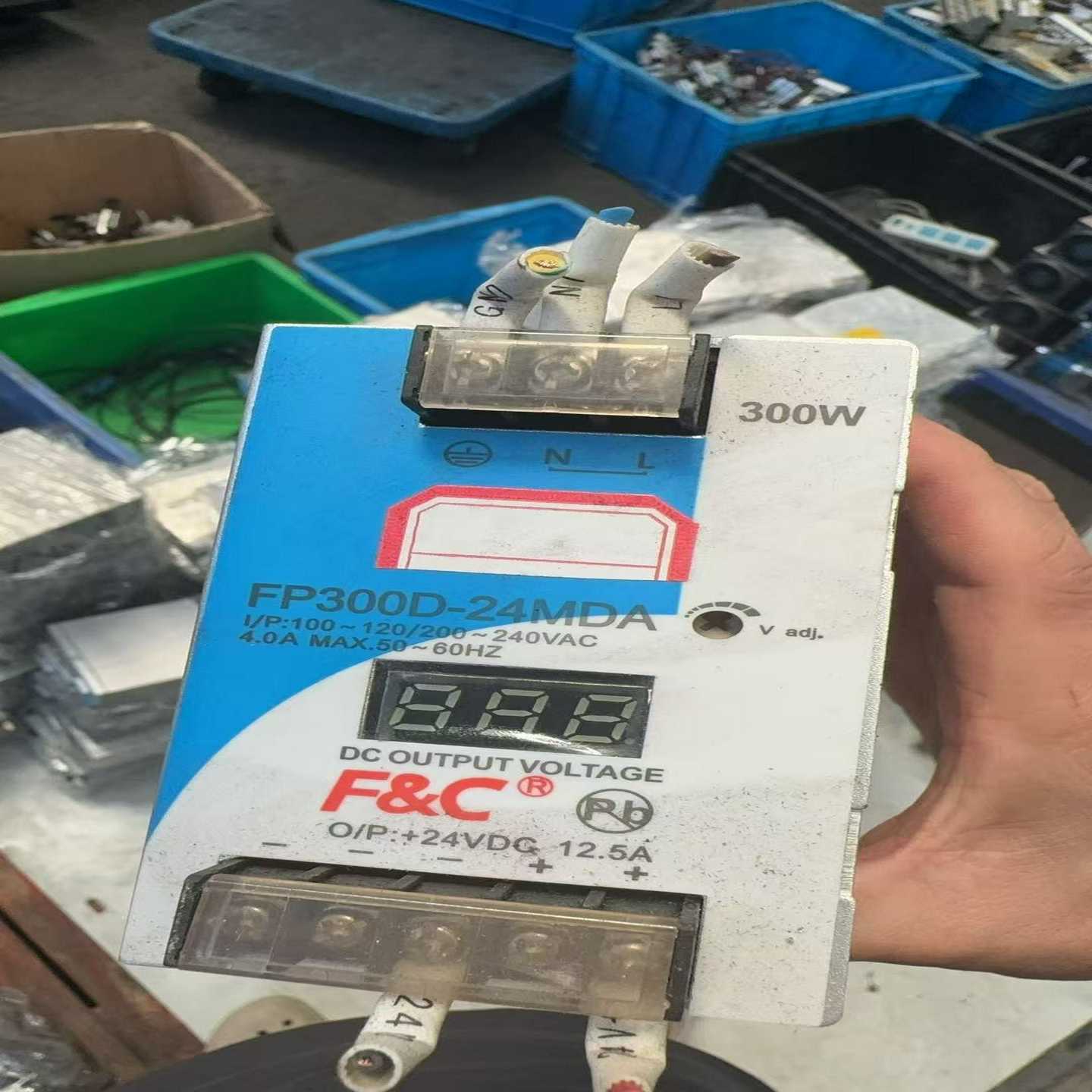 F&C嘉准导轨式数显电源FP300D-24MDA，300W大--议价商品