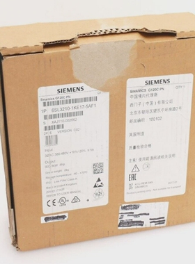 SiemensSINAMICSG120CPN6SL3210-1KE17-5AF1V:C02/V4.7