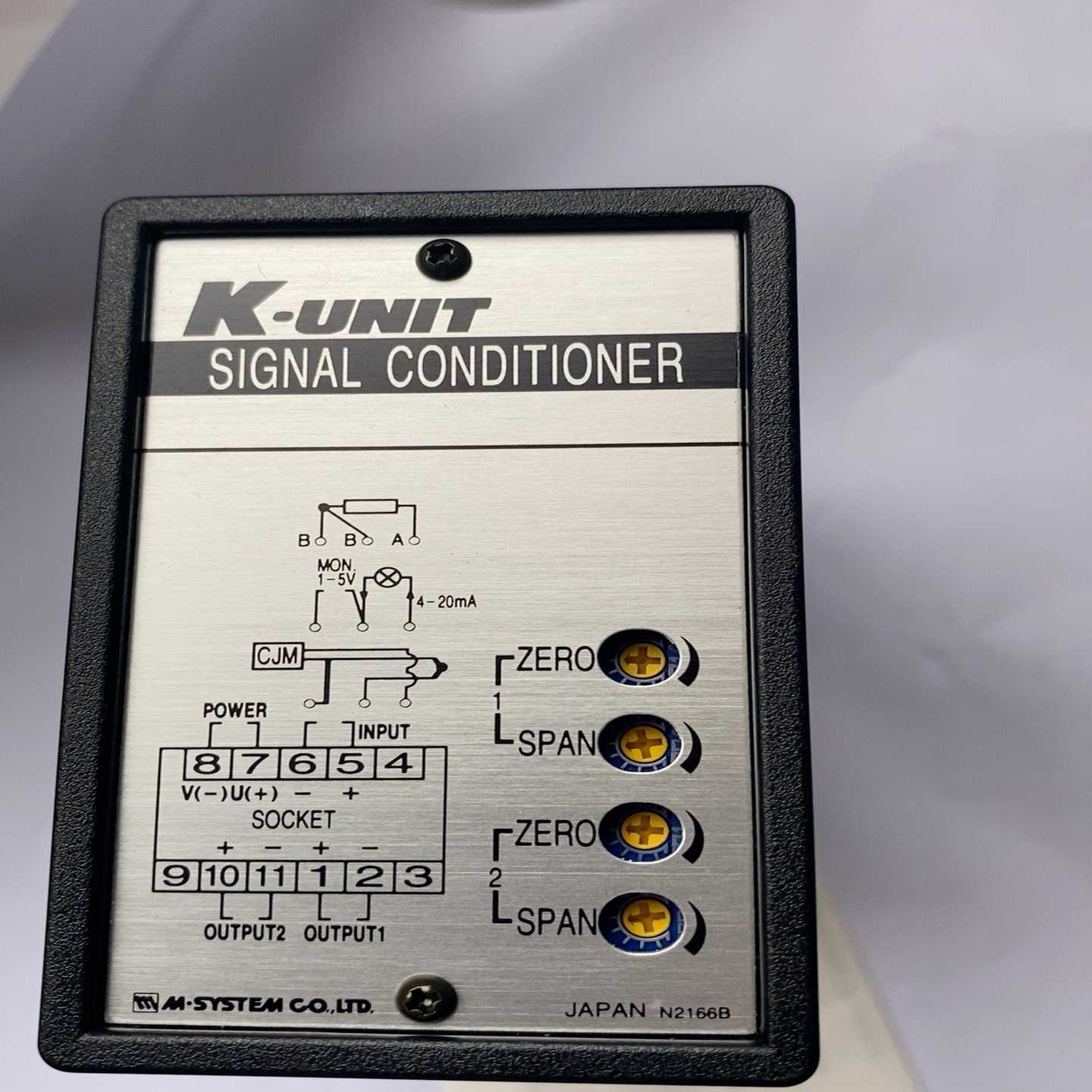 询价~日本K-UNlT信号隔离变送器KWVS-A66-H没有原