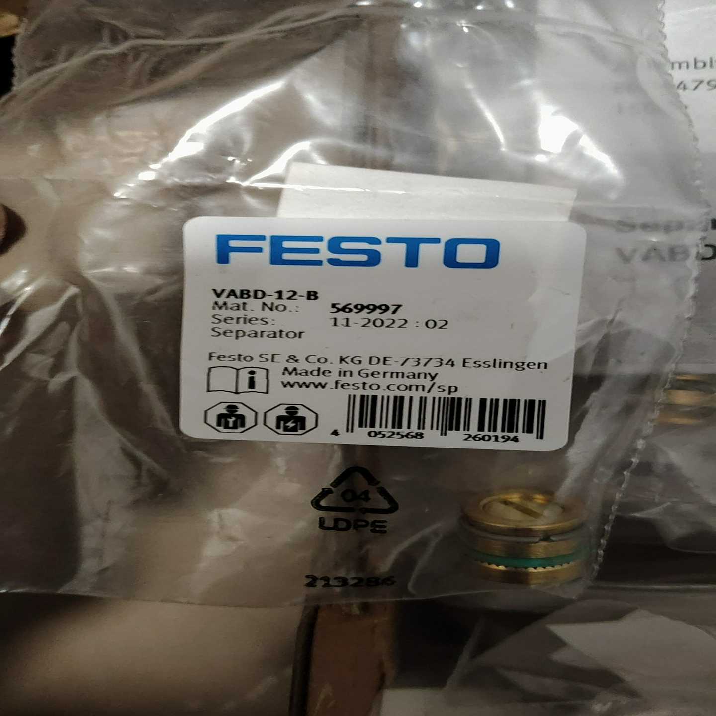 询价~FESTO隔片569997