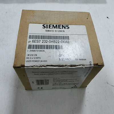 模块开封6ES7232-0HB22-0XA8开封询价