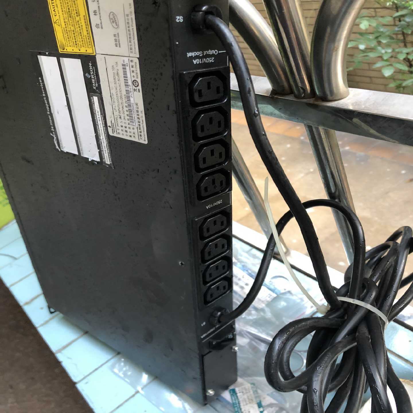 询价艾默生STS静态切换开关UF-LTS10-1P10A双路电源