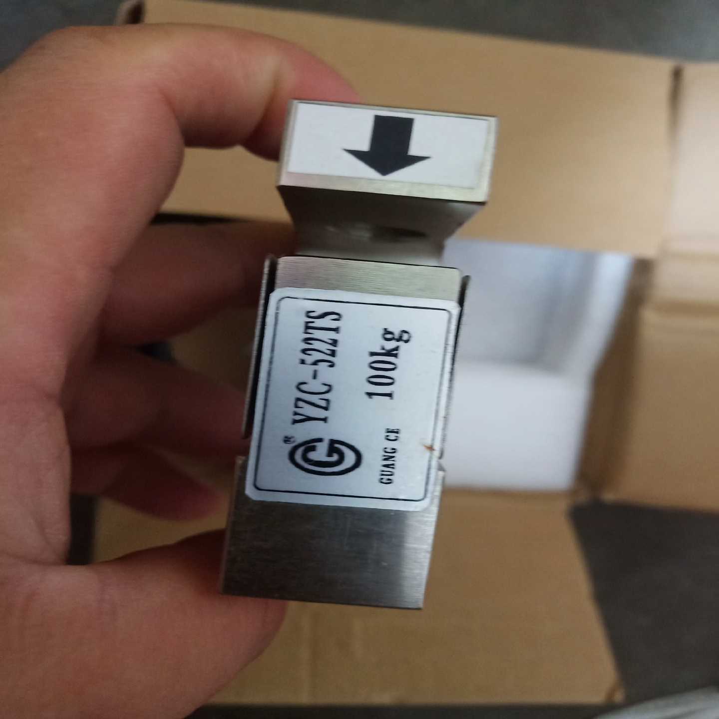 咨询-称重传感器YZC522TS,100kg传感器，配料