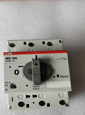 原装ABB电动机保护断路器MS325，690V，成色好，仅--议价商品