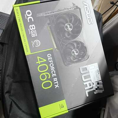 华硕rtx40608g雪豹显卡原装原盒功能正常上机两--议价商品