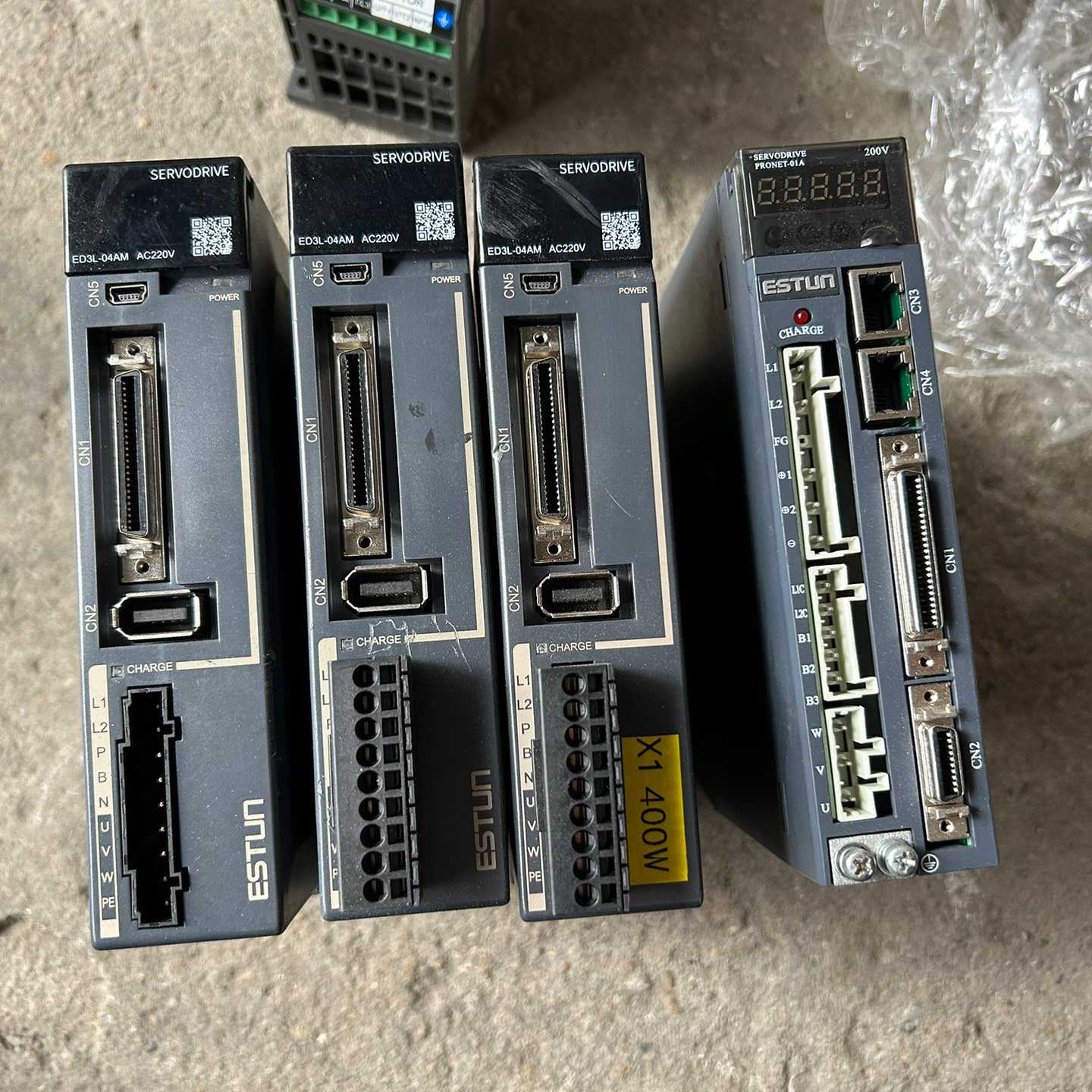 【议价】埃斯顿ED3L-04AMA…3台，PRONET-01AMG适用