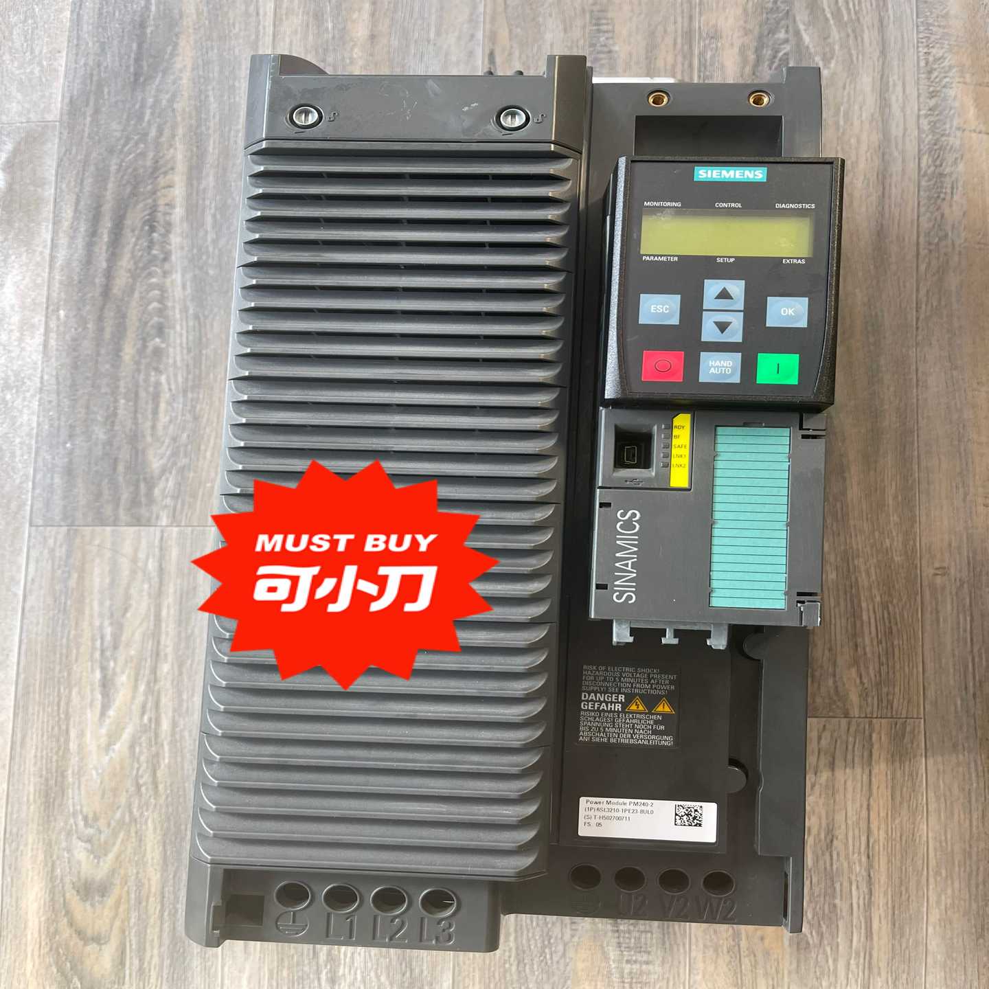 变频器6SL3210-1PE23-8UL0 实物图~询价