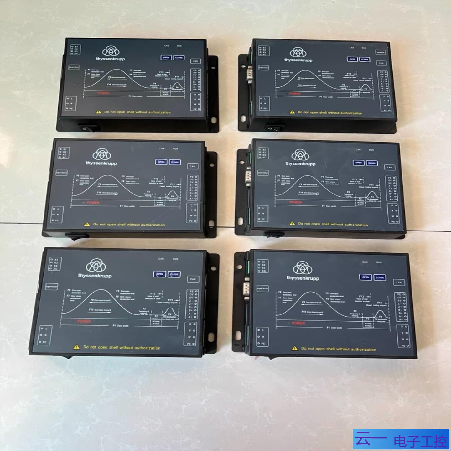 打包出售十几套蒂森电梯K400门机变频器控制器DMIC-；议价