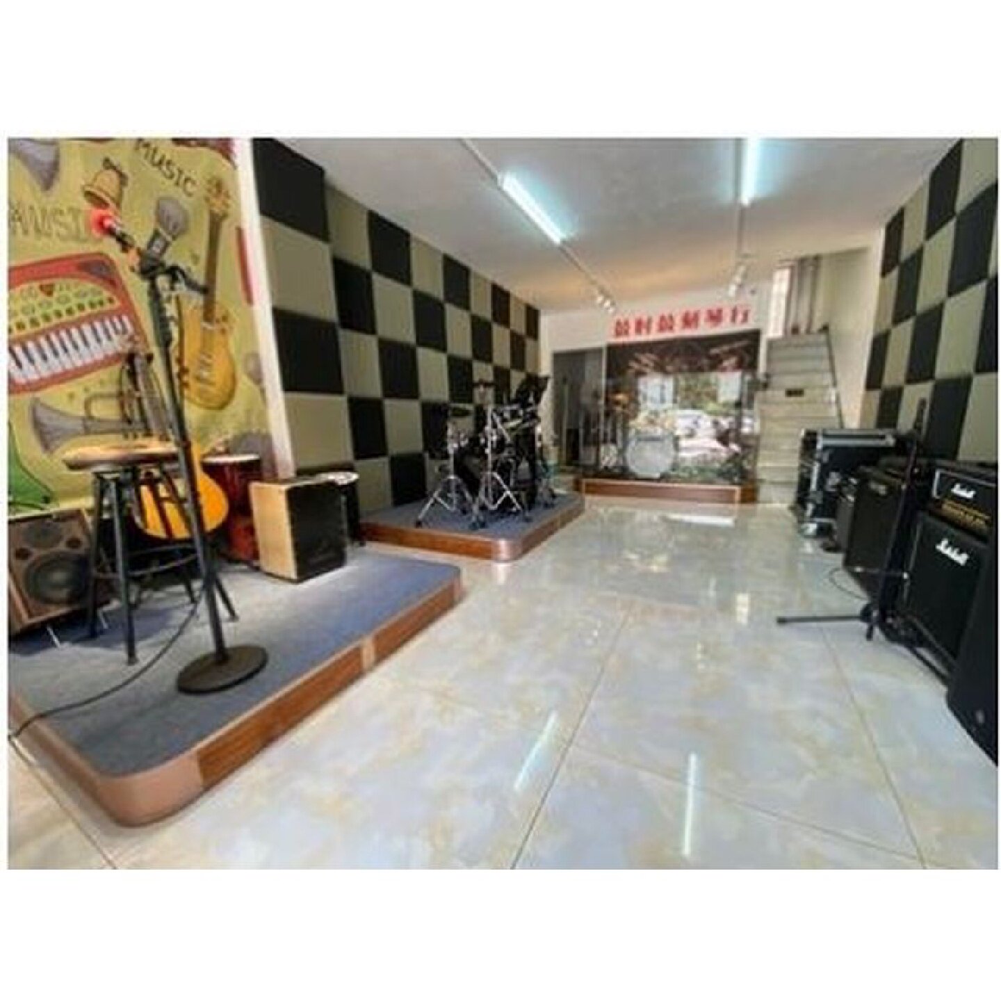 教室讲台教学地台讲台制木质小舞台弧形学校幼儿园舞蹈演出会议室