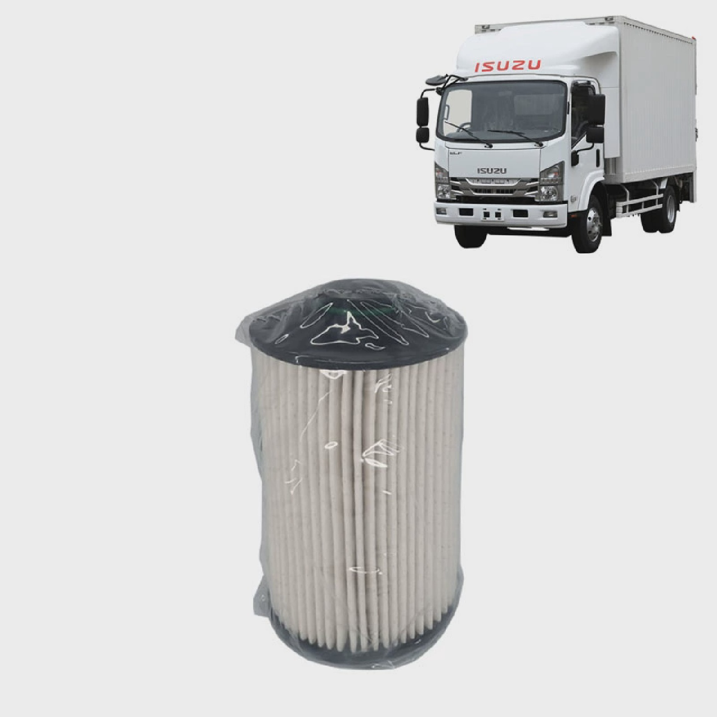 五十铃清铃M100M600柴油滤清器滤芯滤清器柴油格栅滤清器原装配件