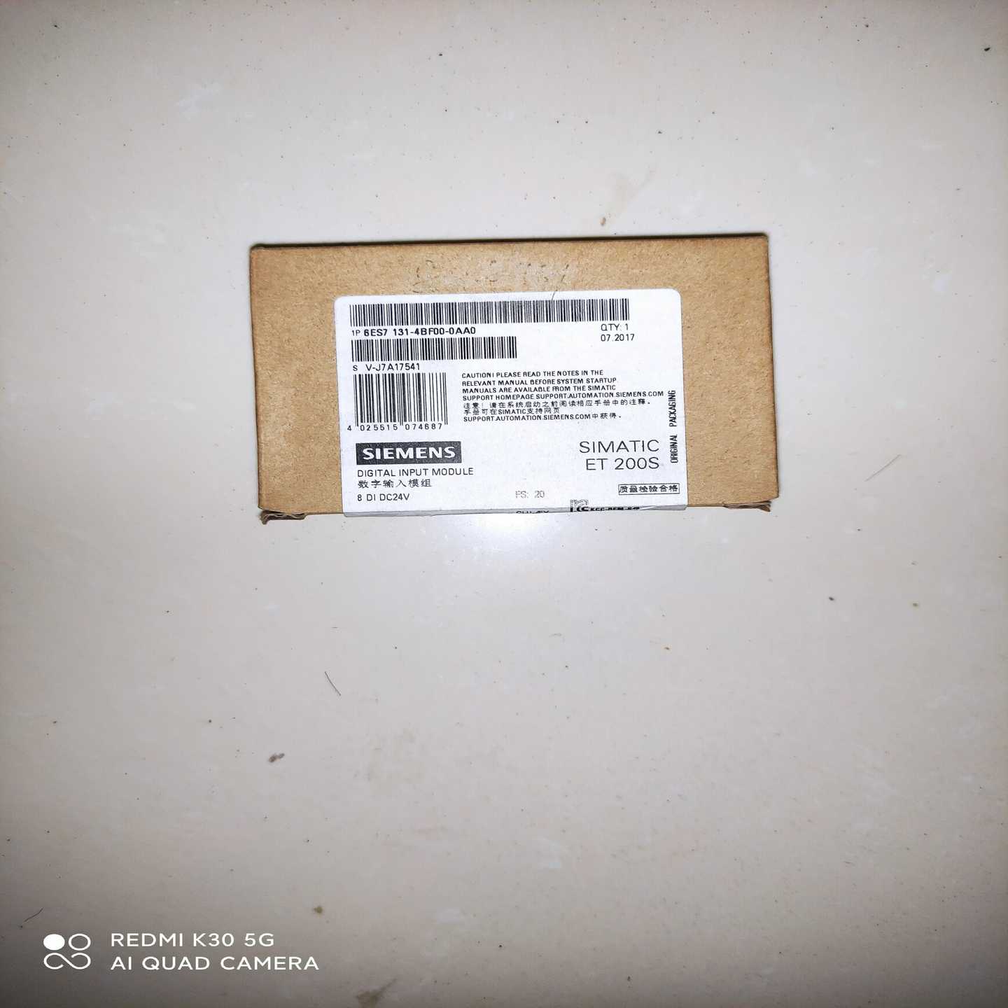【议价】6ES7131-4BF00-0AA0数字输入模组适用
