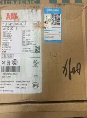 询价ABB交流接触器A110-30-111SFL431001R