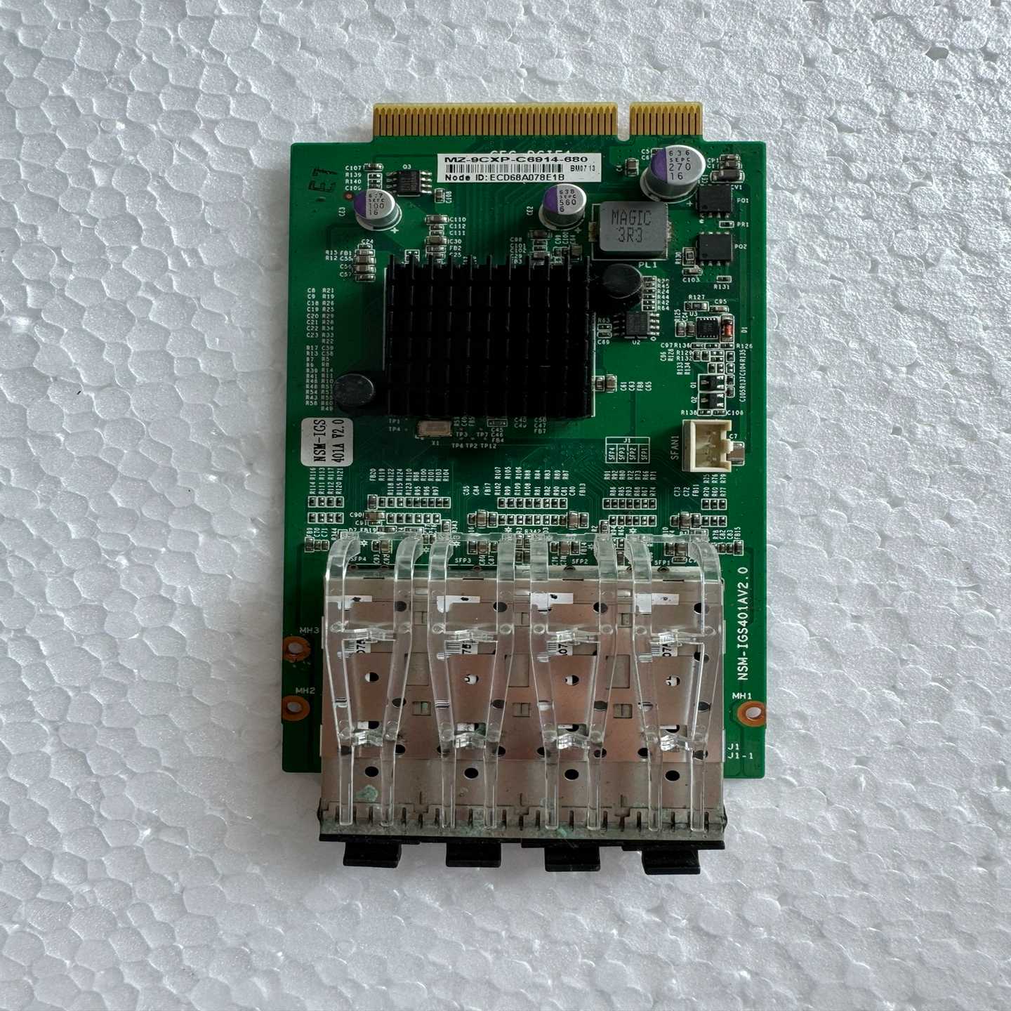 咨询-NSM-IGS401AV2.0四口光纤模块卡。