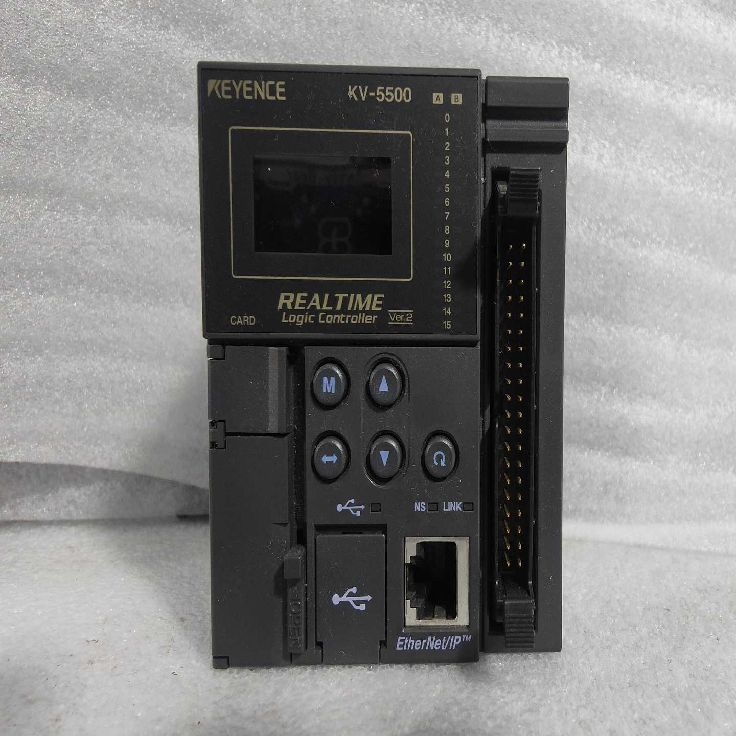 基恩士PLCKV-5500实物图，成色漂亮，功能完好，需--议价商品