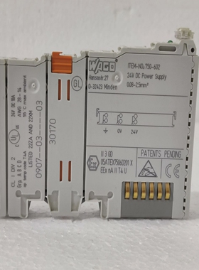WAGO750-60224伏直流电源