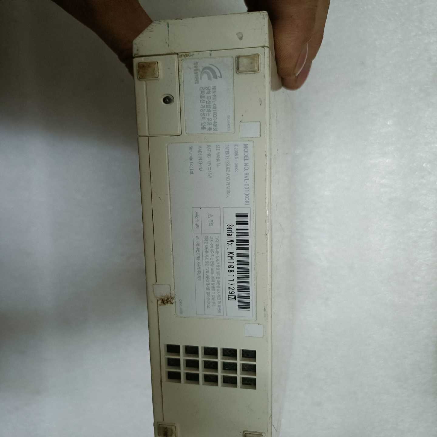 议价任天堂RVL-001（KOR）有2个，便宜处理了，裸机，没