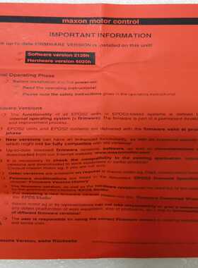 Maxon牌控制器，型号：EPOS224/2390438【询价】