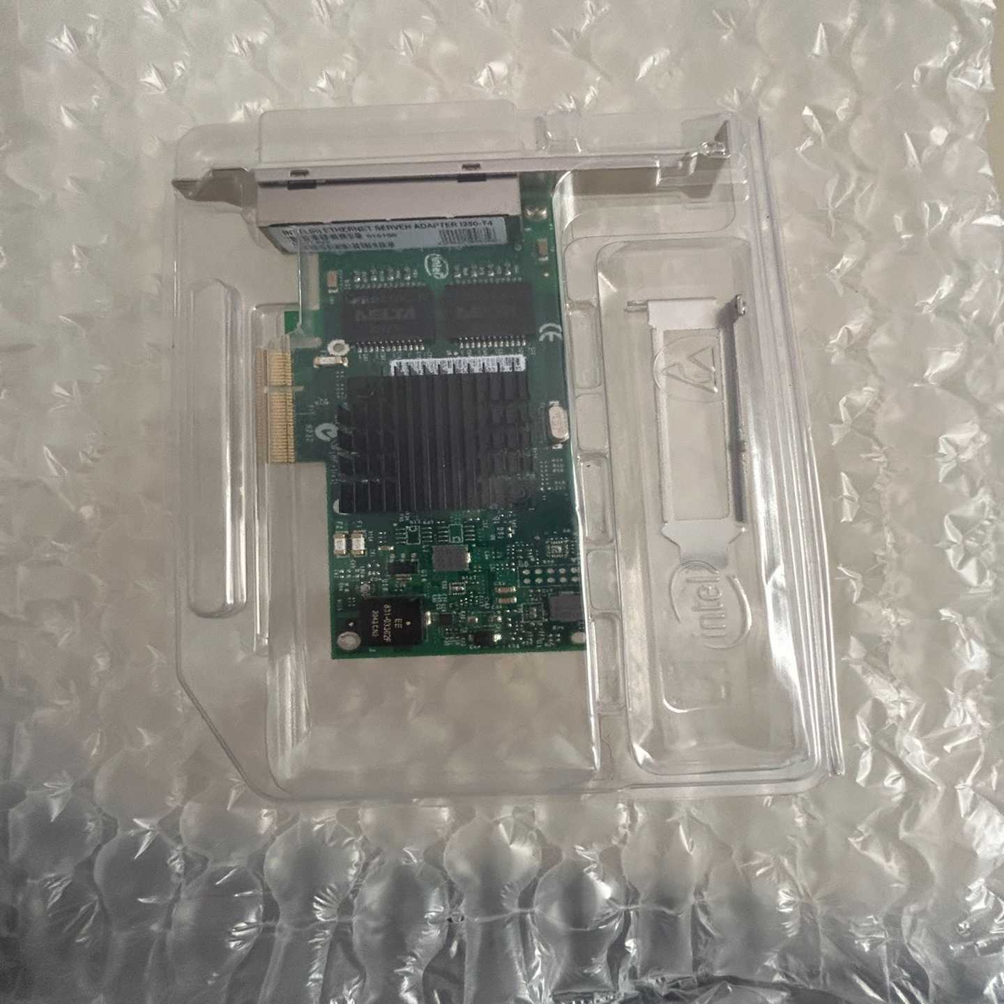 原厂INTELI350T4四口千兆网卡ESXI软路由询价