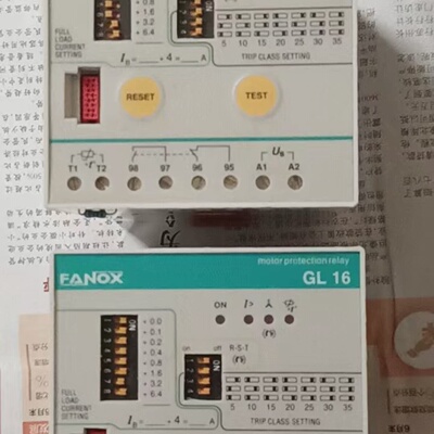 FANOX电动机和发电保护控制继电器GL16AC议价