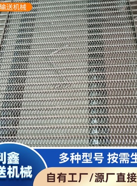 厂家非标污泥烘干用不锈钢链网食品烘干设备用304不锈钢输送网带