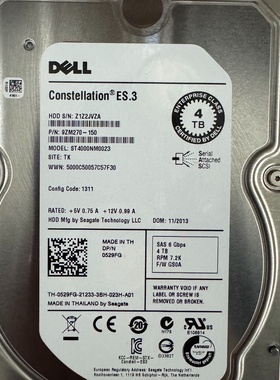 DELL529FG4TB7.2K3.5寸6GSA-议价