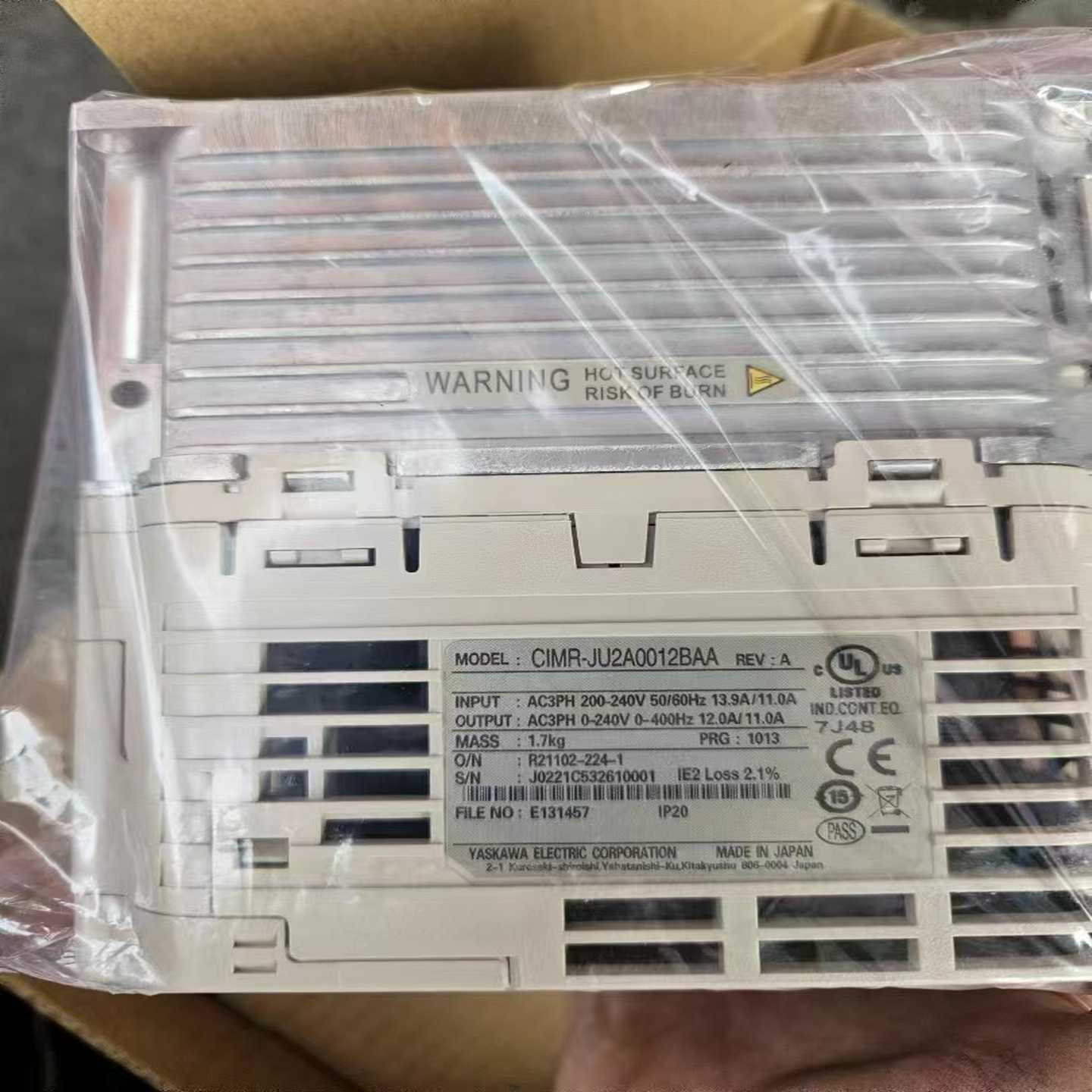 安川变频器CIMR-JU2A0012BAA询价