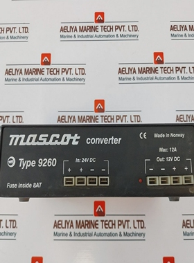 Mascot9260DC-DCConverter12A24Vdc