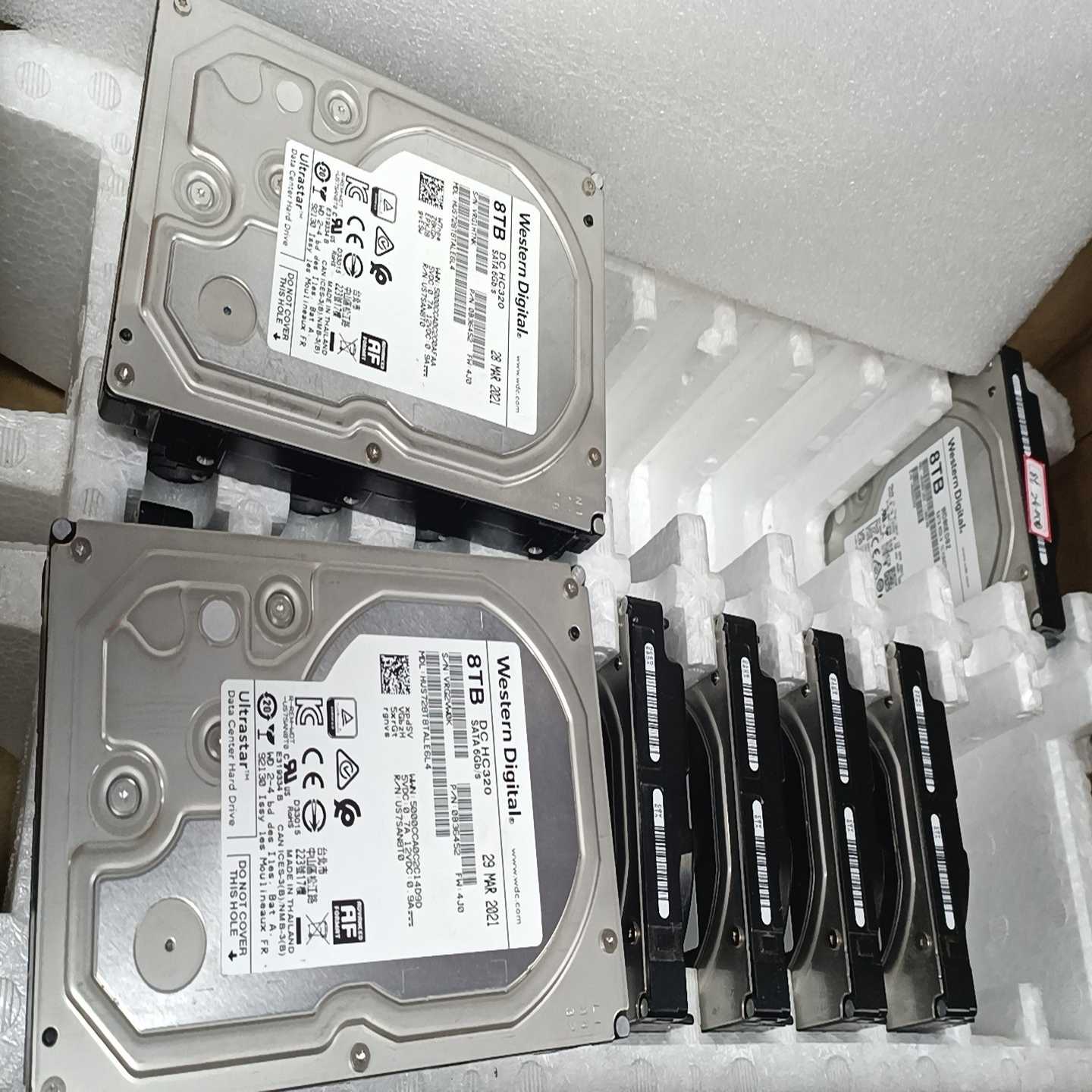 西部数据8T硬盘DCHC320西数HUS728T--议价商品