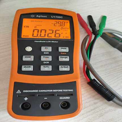 【星慕电子】agilent lcr 100kHz电桥 U1733C，配夹