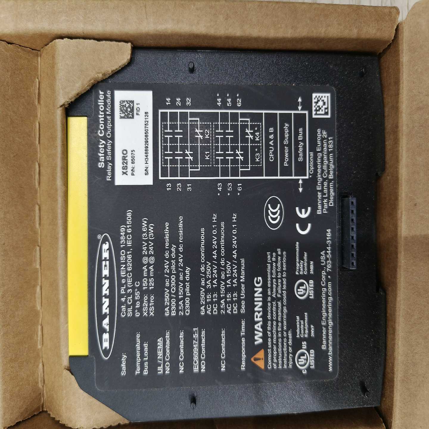 议价banner邦纳控制器XS26－2，XS2RO~询价