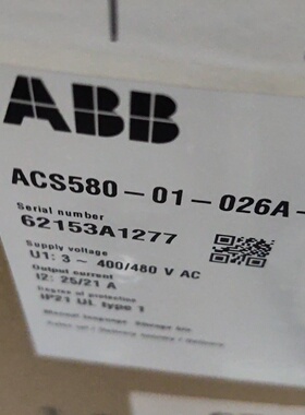 ACS58001026A4全新原装ABB变频器现货