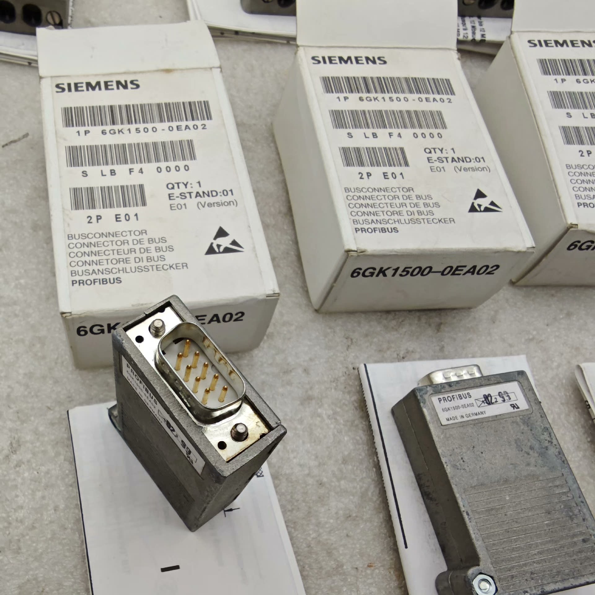 6GK1500-0EA02直角接头插头连接器DP总