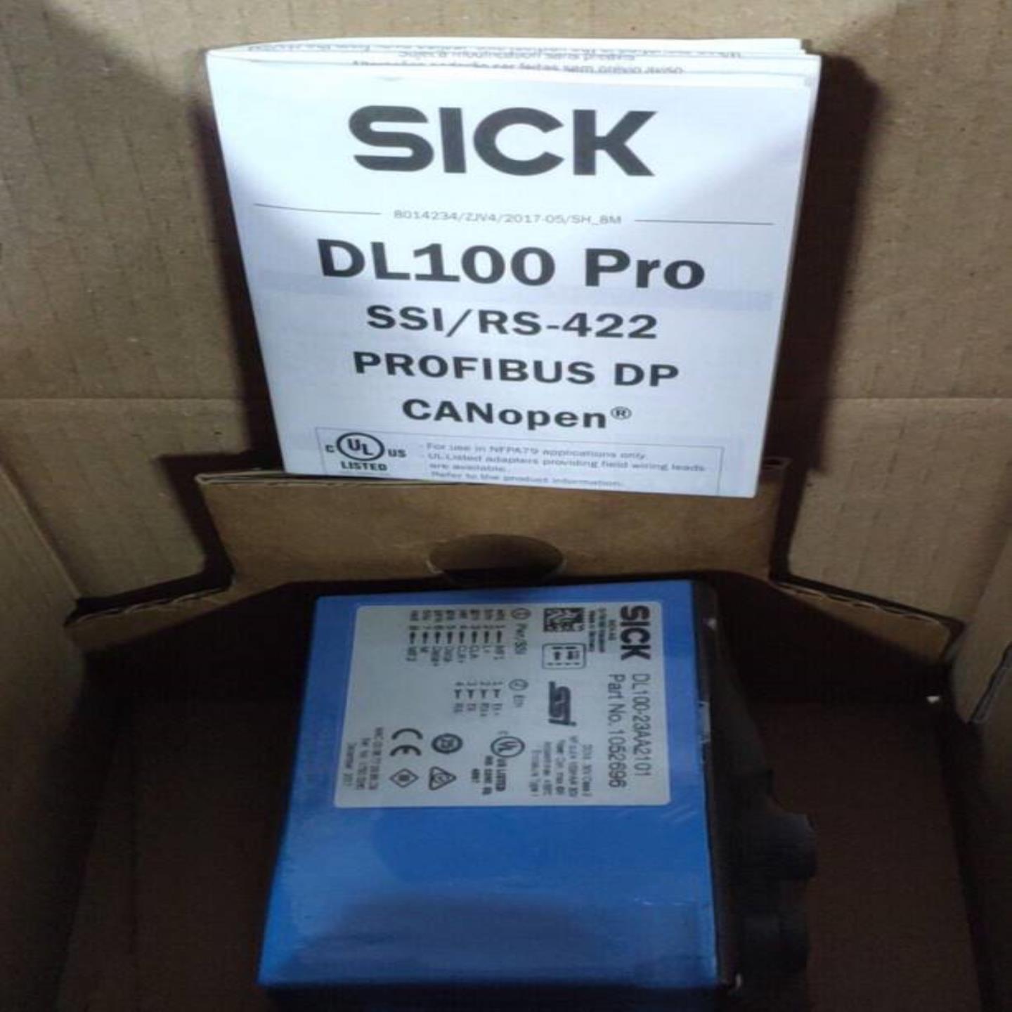 配件Sick 西克长距离测距传感器DL100-23AA2102  1052698议价