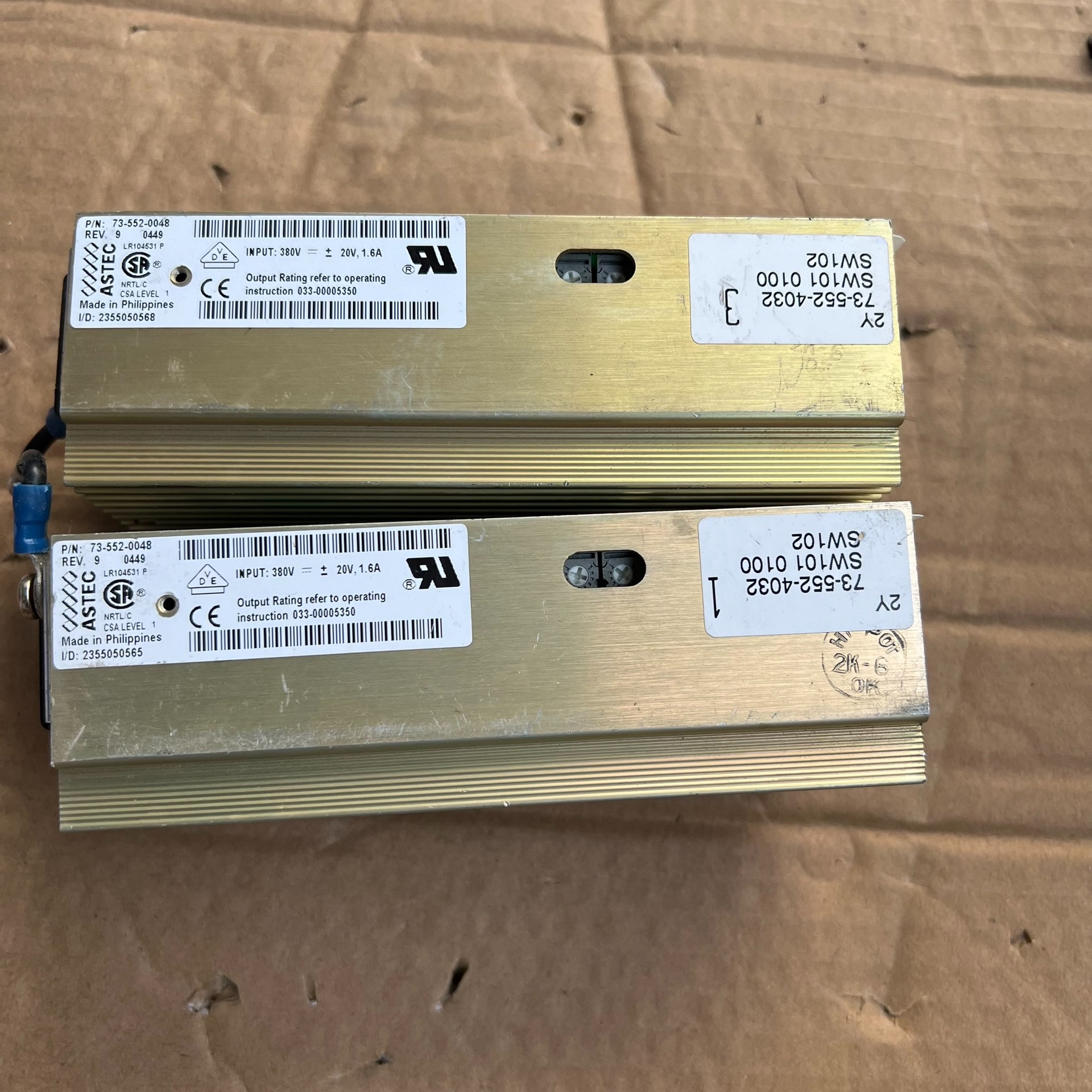 ASTEC雅达电源73-552-0048询价