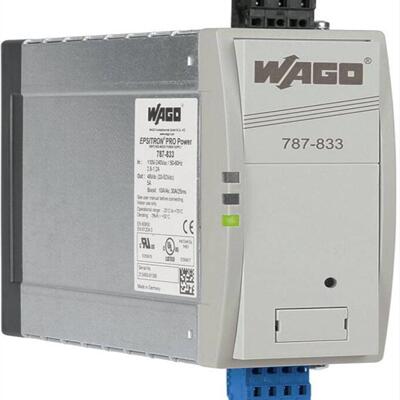 配件万可WAGO 787-833 EPSITRON PRO 三相开关稳压电源议价