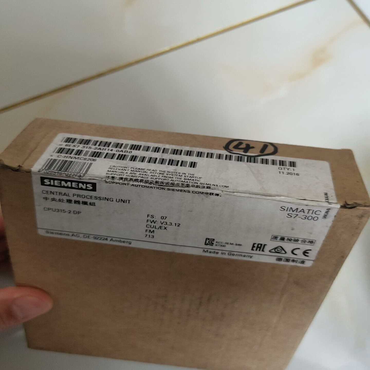 315-2ah14，原装正品，带包装，315-2dp，功能亲-议价