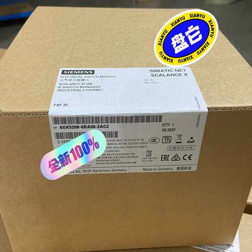 XC208工业以太网交换机6GK5208-0BA00-询价