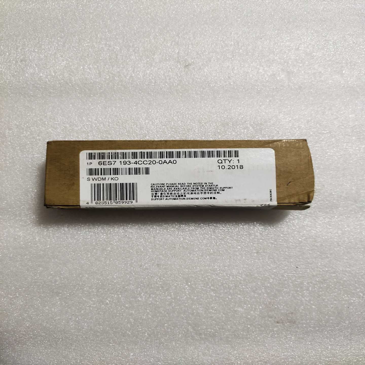 6ES7193-4CC20-0AA0未开封询价