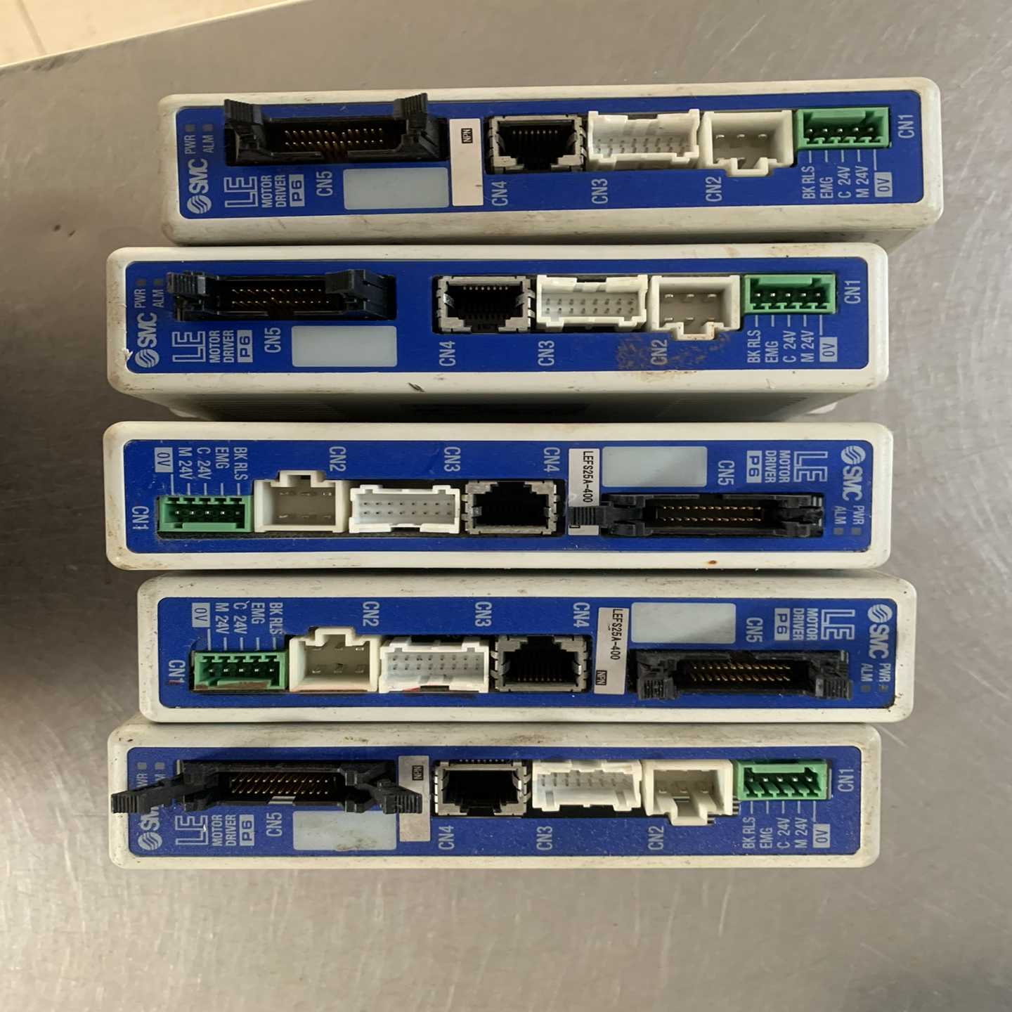 控制器五台，三台LECP6N，两台LECP6N-LEF~议价