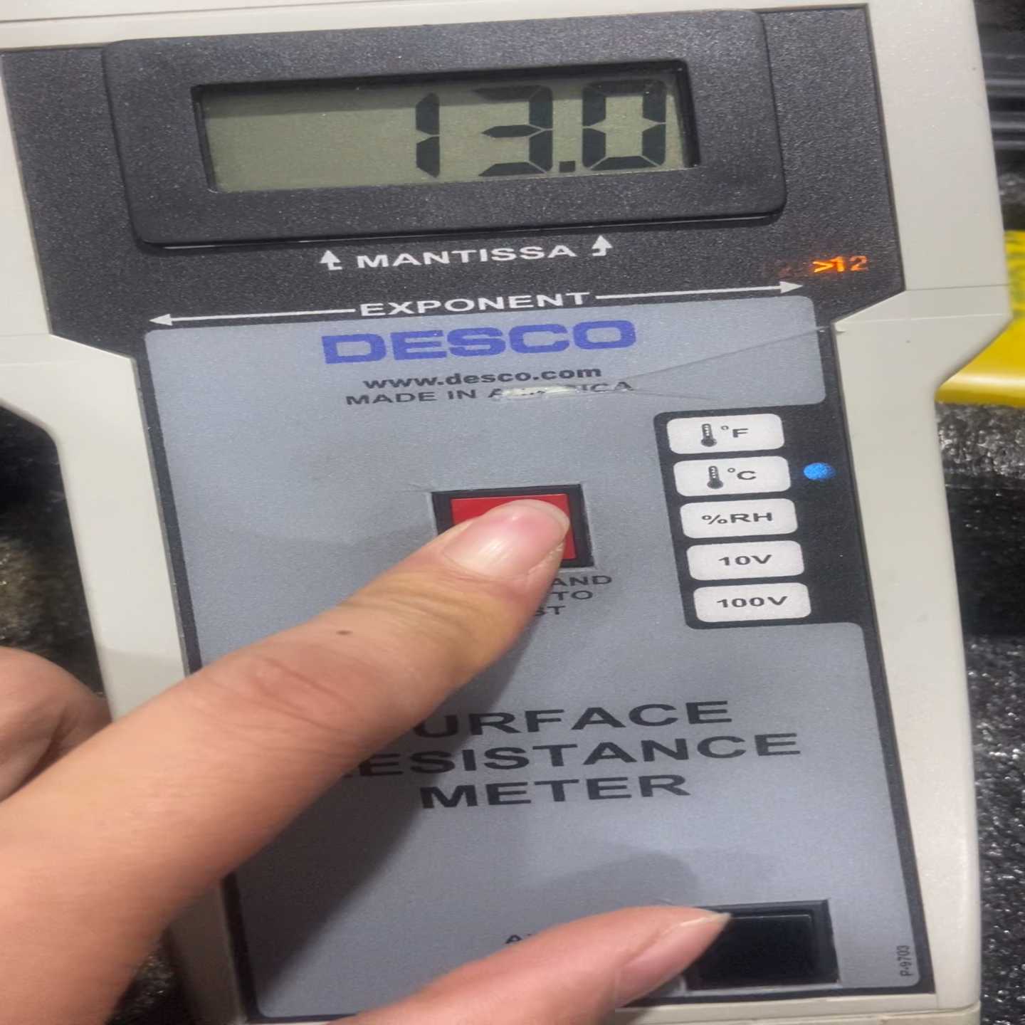 DESCO19781重锤式表面电阻测试仪可通电2000一--议价商品