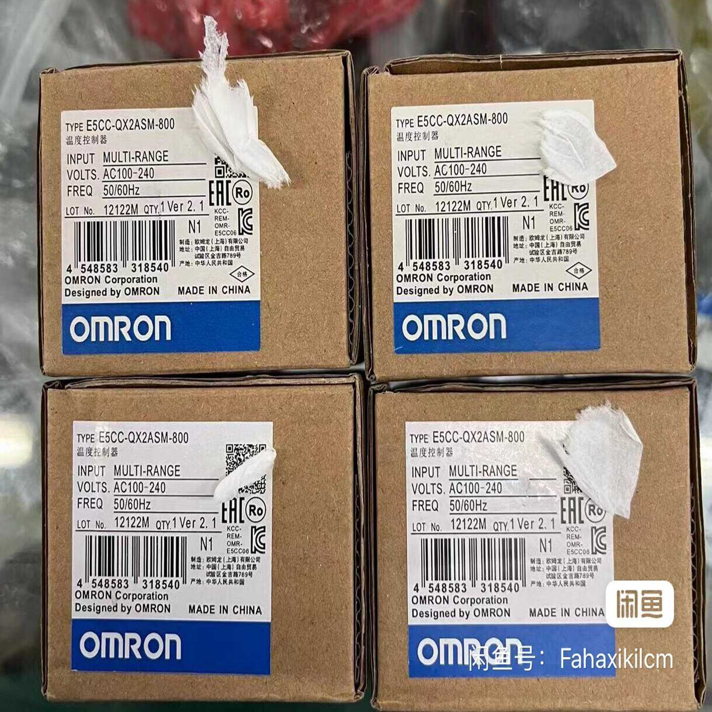 【议价】温度控制器E5CC-RX2ASM-800。适用