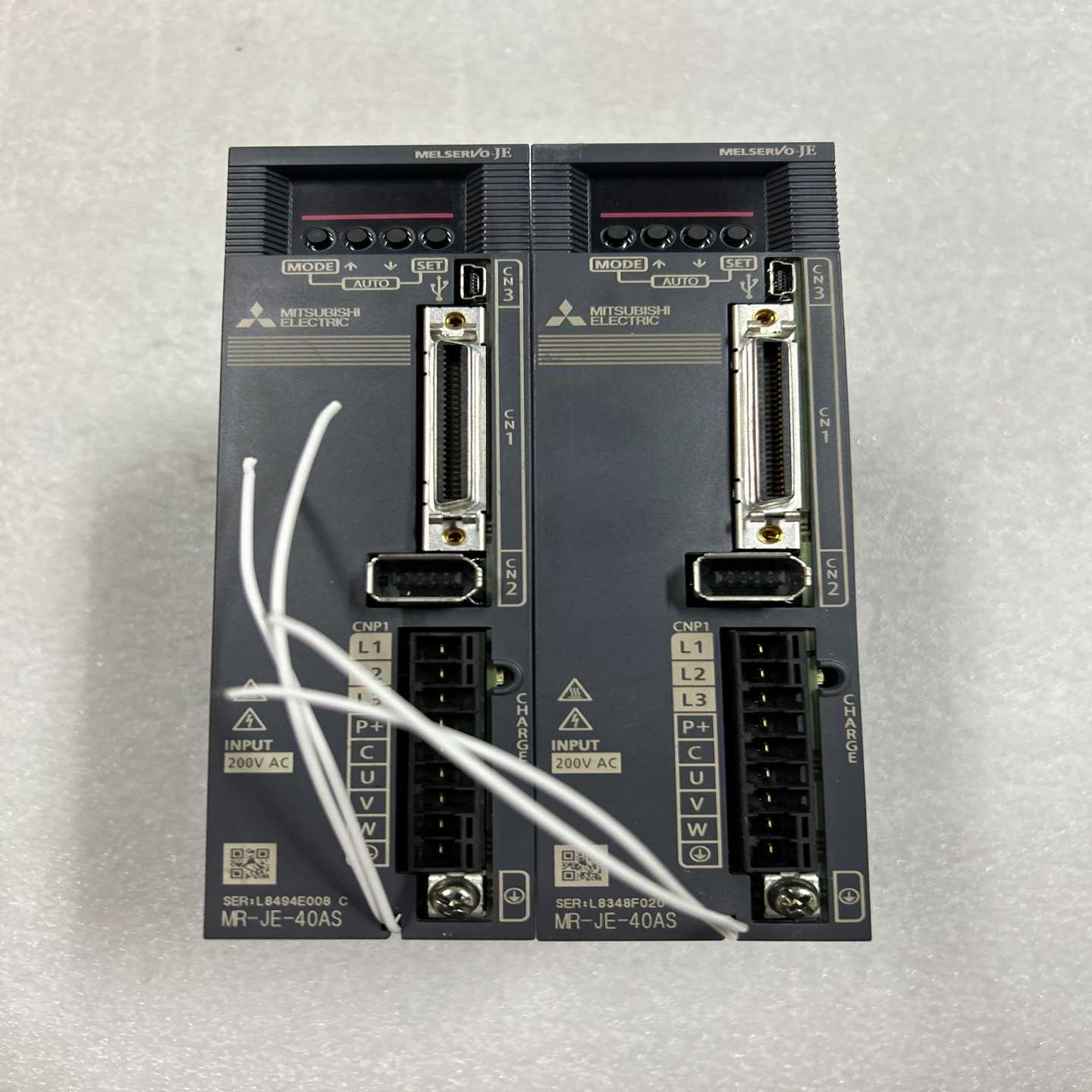 【议价】伺服驱动器MR-JE-40AS400W功率轻微使