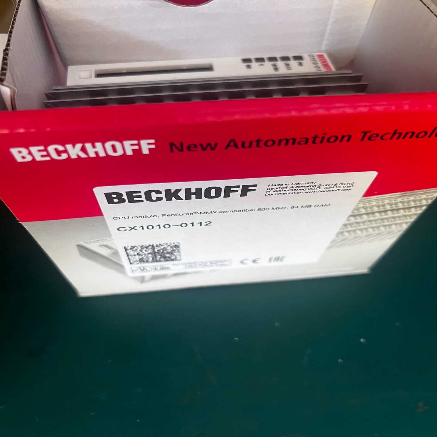 倍福CX1010-0112功能包好，成色全新带包装，工程剩余--议价商品