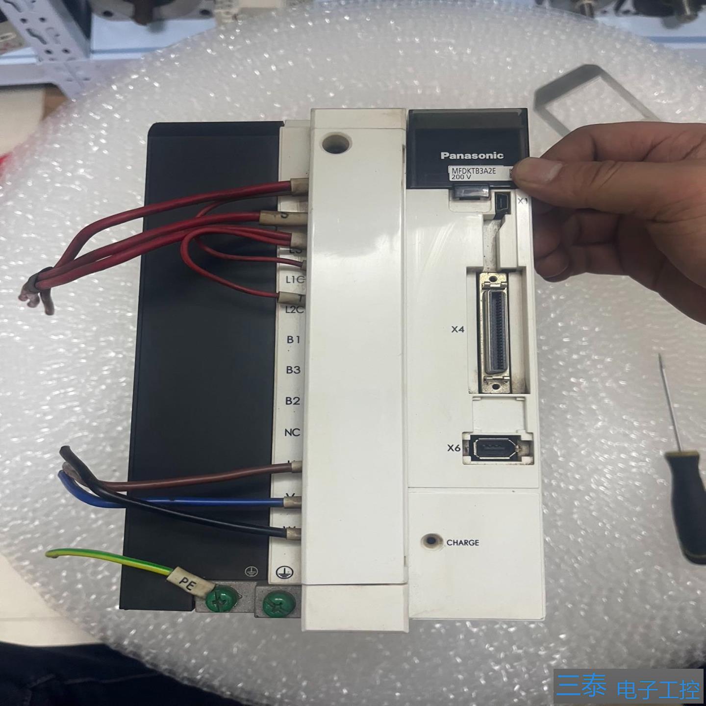 MFDKTB3A2EA5 5KW驱动器实物图拍摄，议价
