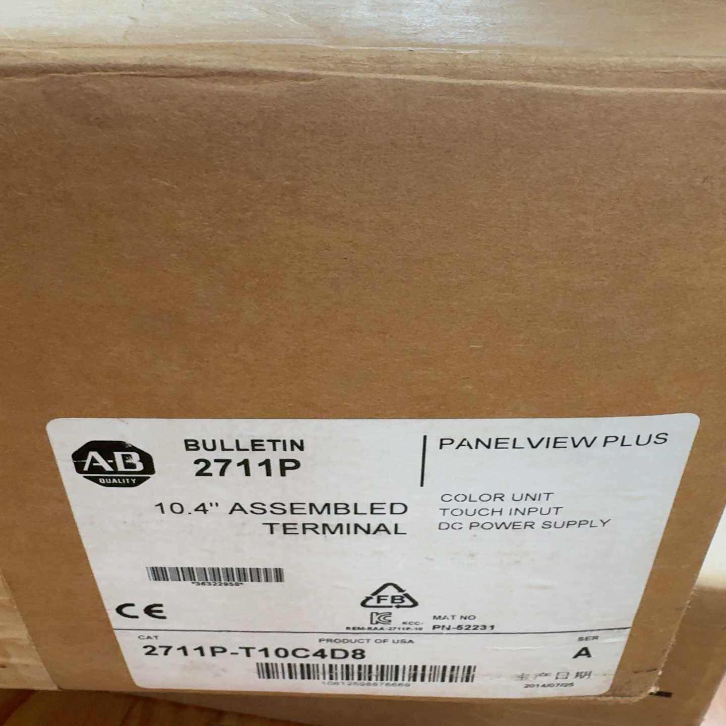 2711P-T10C4D8仅开封询价