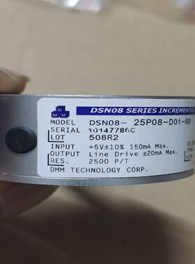 议价DSN08-25P08-D01-00编码器，功能正常，成色可