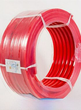 聚氨酯型红色三角带五角形耐油耐磨带可与输送带连接