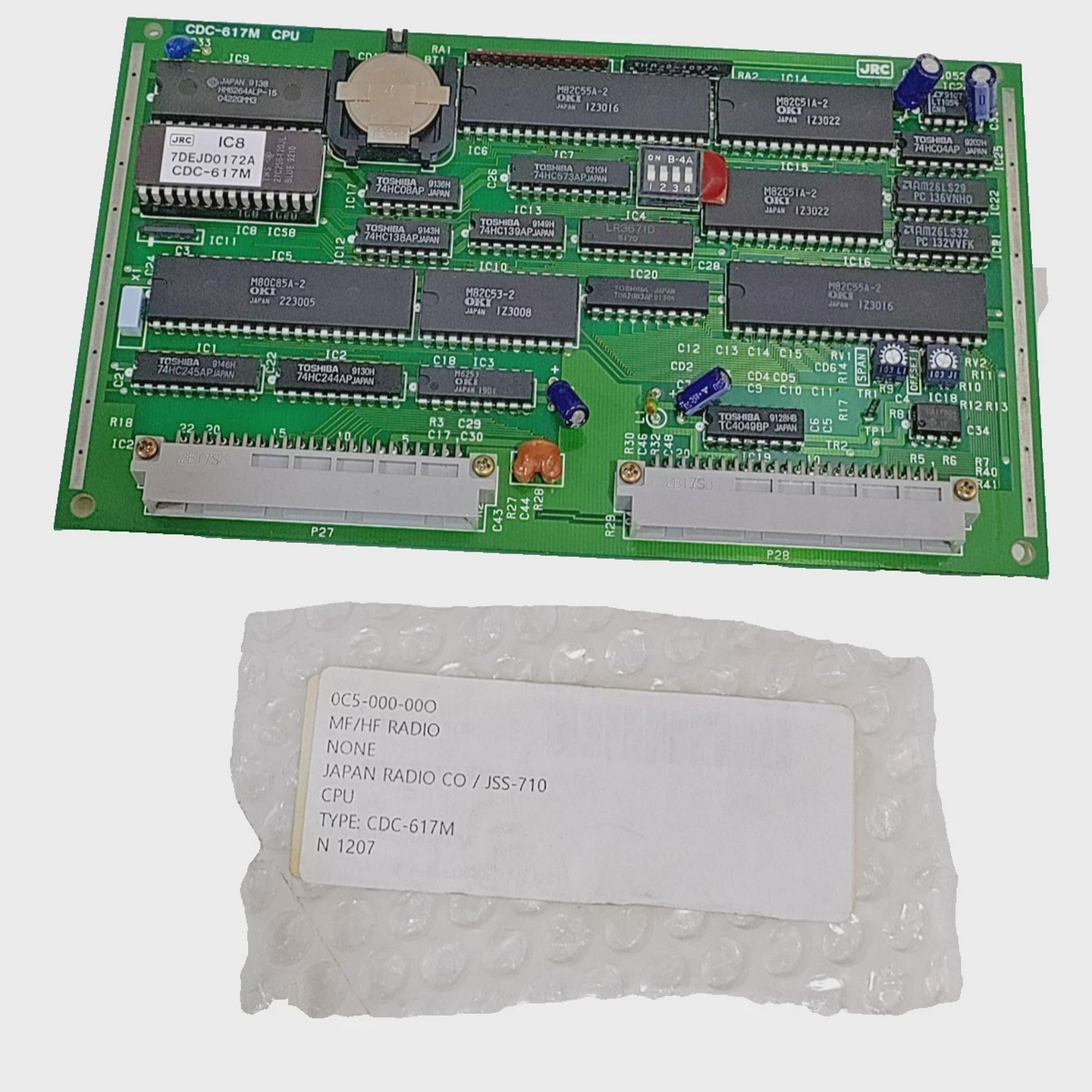 *无盒*JRCCDC-617MCPU6PCJD00526EPCB板7DEJD0172A