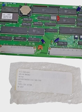 *无盒*JRCCDC-617MCPU6PCJD00526EPCB板7DEJD0172A